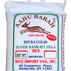 AAHU BARAH BASMATI SELA RICE GOLD (4X10LB)