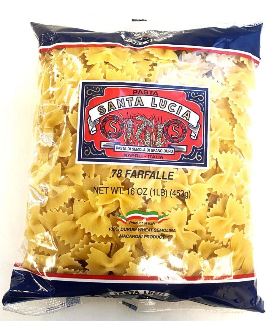 SANTA LUCIA FARFALLE PASTA (20X1LB)